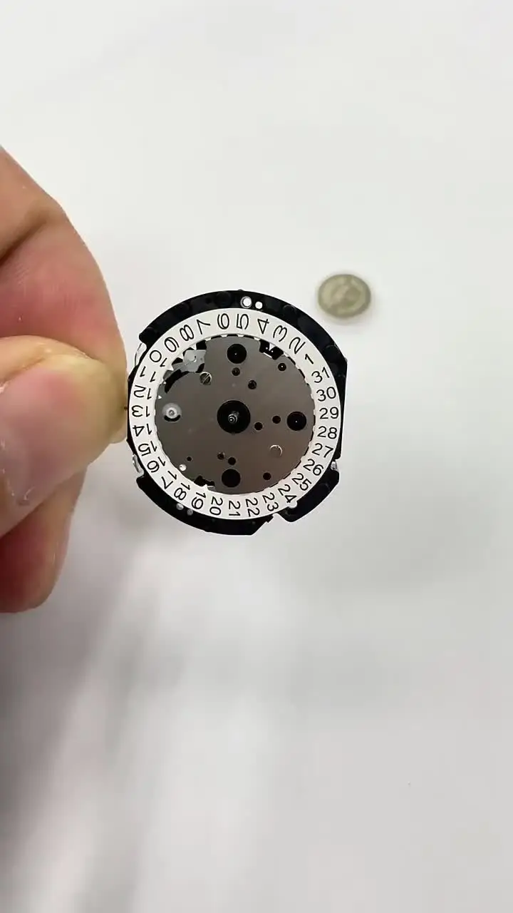 VD53 movement TMI VD53C-3 Quartz Movement Three Hands with 3Eyes
