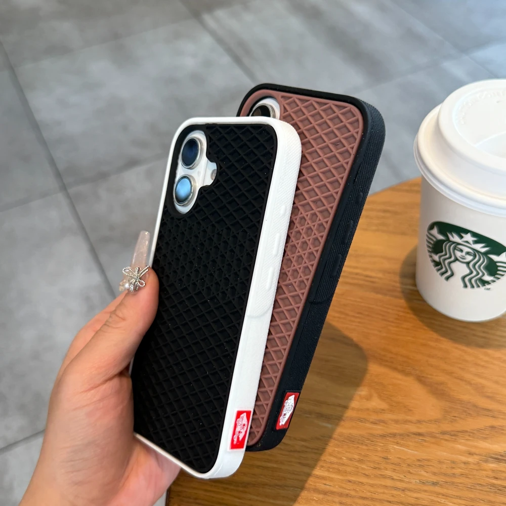 Apple Iphone Vans Waffle Sole Phone Case For Vans 3D Waffle Shoe