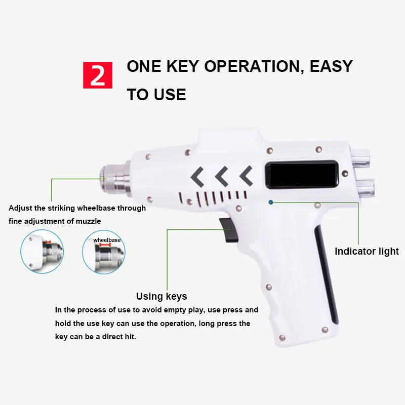 750N Chiropractic Adjusting Instrument Spine Chiropractic /Impulse adjuster Electric Correction Gun Activator Cervical Massager