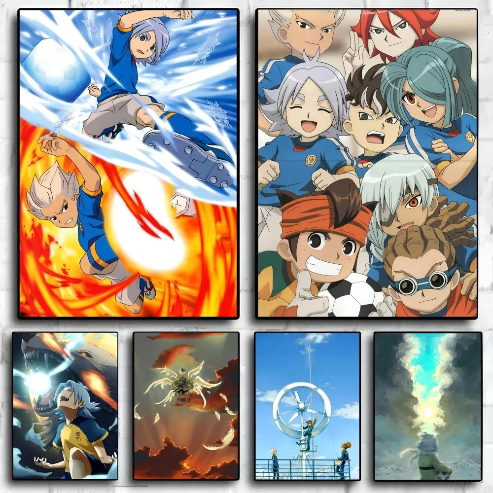 

I-Inazuma E-Eleven Anime Poster Paper Print Home Living Room Bedroom Entrance Bar Restaurant Cafe Art Painting Decoration