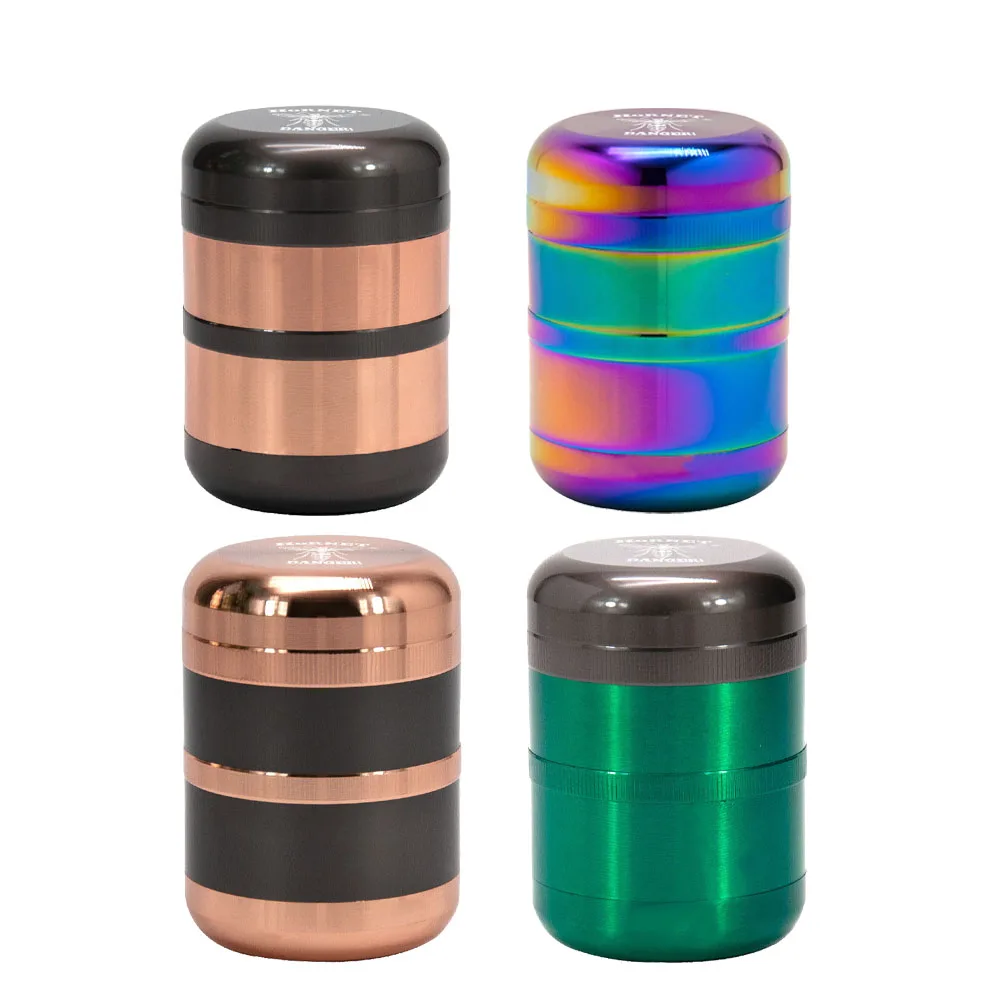 Weed Grinder|zinc Alloy 6-piece 60mm Herb Grinder - Durable