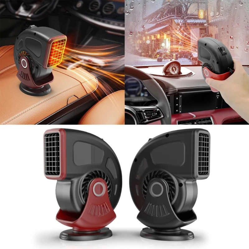 

12V Portable Electric Car Heater Defroster Demister Windshield Defroster 120W