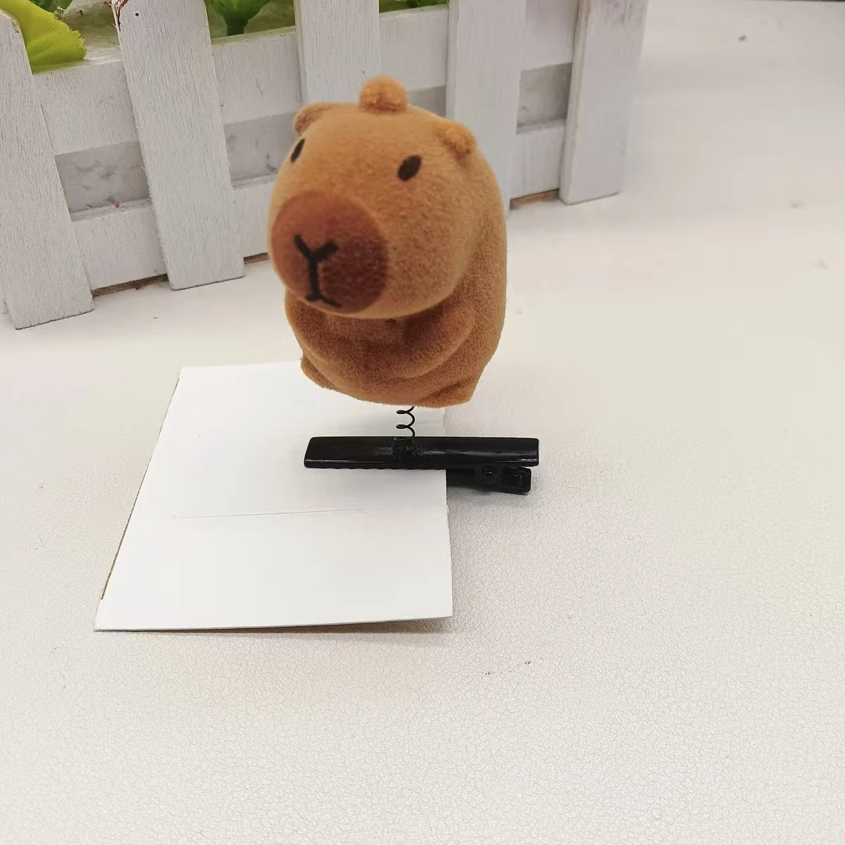 2 3 4pcs Plush Capybara Hair Clips Hairpins Cute Animal Funny Children Hairslide Lovely Girls Hair Barrettes Headdress Kids