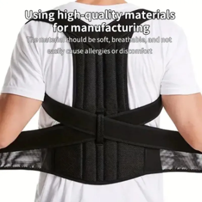 Posture Corrector Belt 1PC Humpback Correction Sports Adult Back Correction Strap Spine Anti-hunchback Fixed Back Belt For Adult