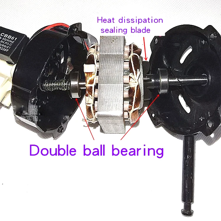 Universal para Motor de Ventilador, Fio De Cobre Puro, Cabeça 8, AC 220V