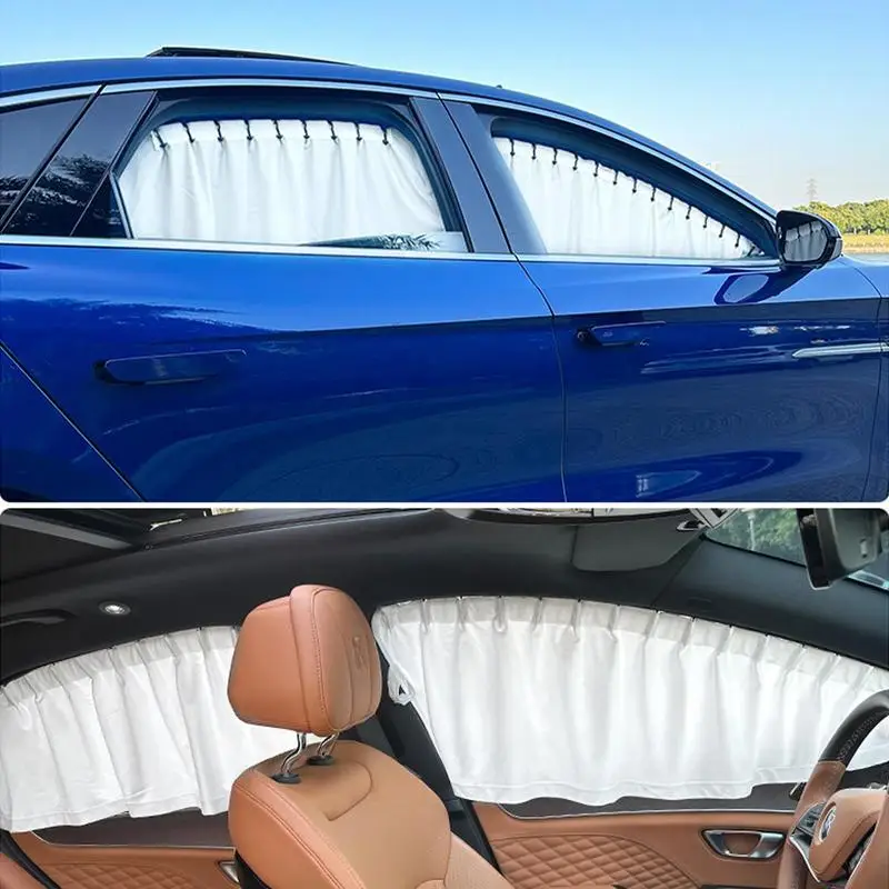 

Window Sunshade Thickened Cotton Car Prevent Eyes Outside The Car From Disturbing The Rest Car Window Sunshade Cover UV Safety