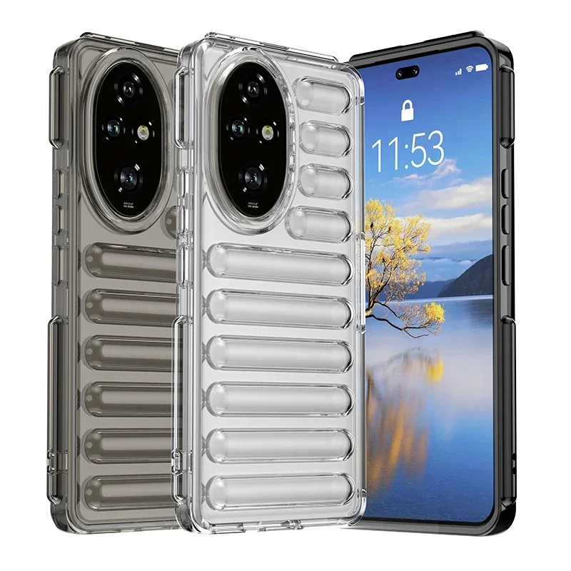 Vibrant Candy Color Capsule Soft Shell Seismic Protective Case