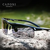 CAPONI Polarized Men’s Outdoor Sunglasses Photochromic Sport Sun Shade Original Brand Design UV400 Protect Driver Shade BS8550 1