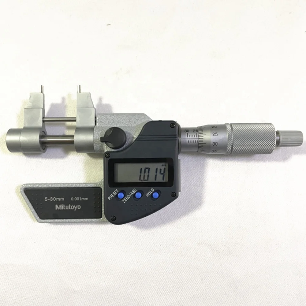 

Mitutoyo 345-250 inside micrometer with round pin,5-30mm digital inside micrometer