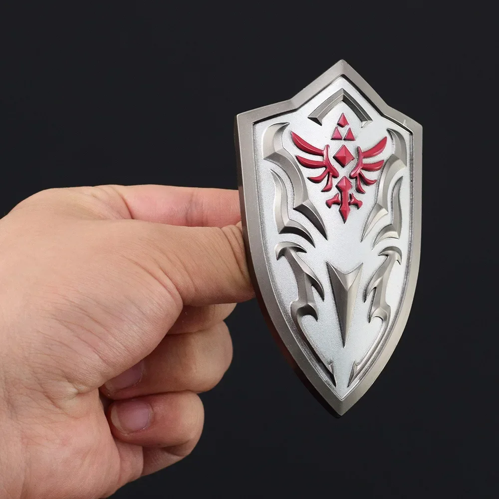 Fantasy Link Royal Guard's Shield - Premium Metal Ornament Collectible 10cm