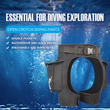 

Men's Cargo Shorts Wetsuit Pants with Pockets for Scuba Diving Snorkeling Sailing Beach and Water Sports Adjustable Waist