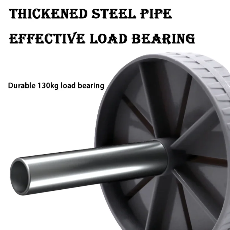 Abdominal Wheel Strong Load Bearing Non-slip Roller Strengthen Muscle Exercise Equipment Fitness Training Home Use Silent 5