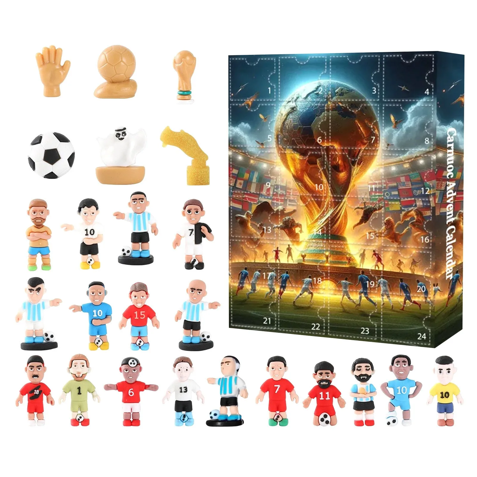 Calendrier De L'Avent Sportif 2025 Pour Enfants/ados - Thème Baseball Et Basket - 24 Surprises - Cadeau De Noël