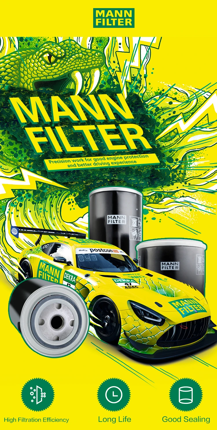  Mann Filter Oil Filter Element - HU816X : Automotive