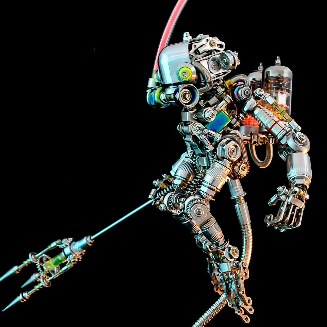 

700PCS DIY Metal Assembly Diving Ape Model Kit 3D Puzzle toys Jigsaw Model Building Kits for Kids Adults Toys Christmas Gift