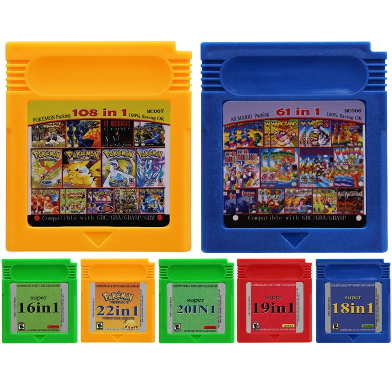 369 in 1 アドバンス 369 in 1 Game Boy Advance - Game Cartridge - Walmart.com