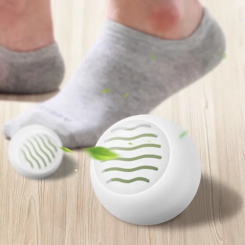 24/3Pcs Shoes Deodorant Balls Freshener Shoes Tea Fragrance Essential Foot Care Everyday Footwear Scent Shoe Closet Fresh Ball