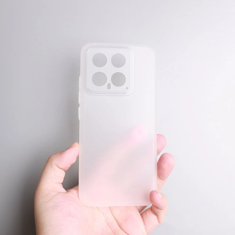 Ultra Thin Translucent TPU Protective Case with All-Round Soft Camera Shell