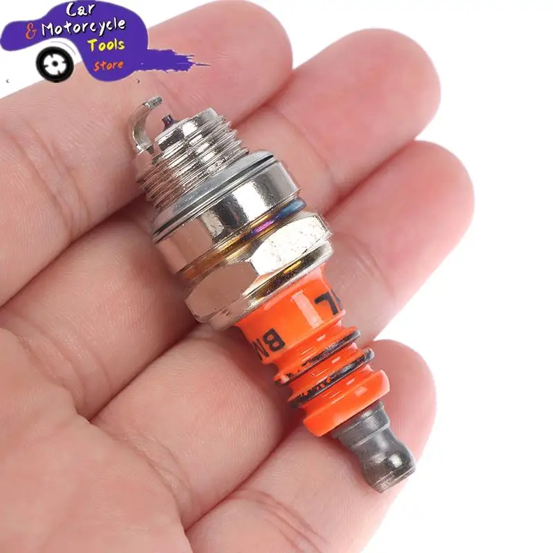 1PC BM6A Spark Plug Glow Plug for 2-stroke Chainsaw Lawn Mower Strimmer