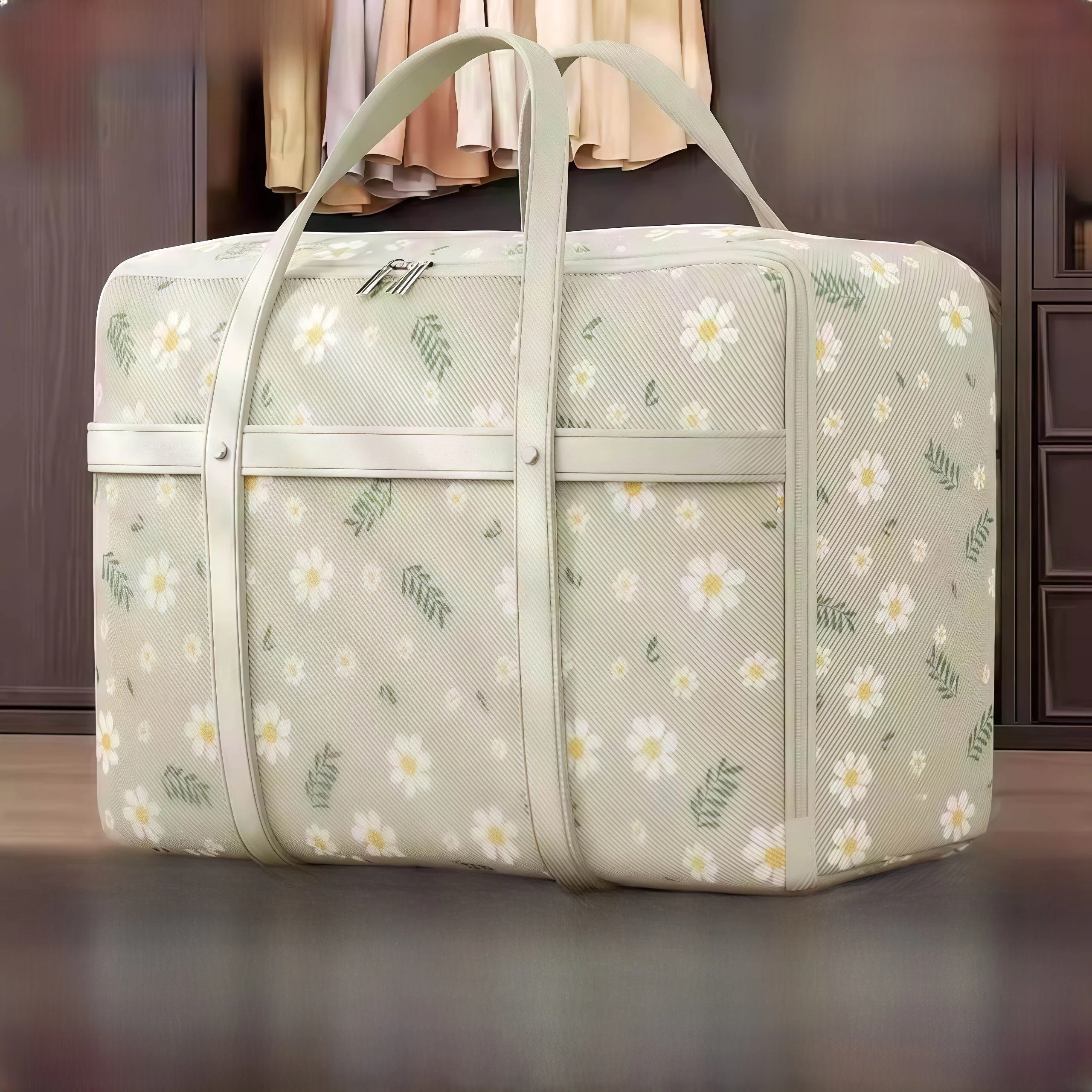 대용량 의류/이불 보관 가방 방수 방습 직조 가방 이사/포장 가방 (면 이불 보..