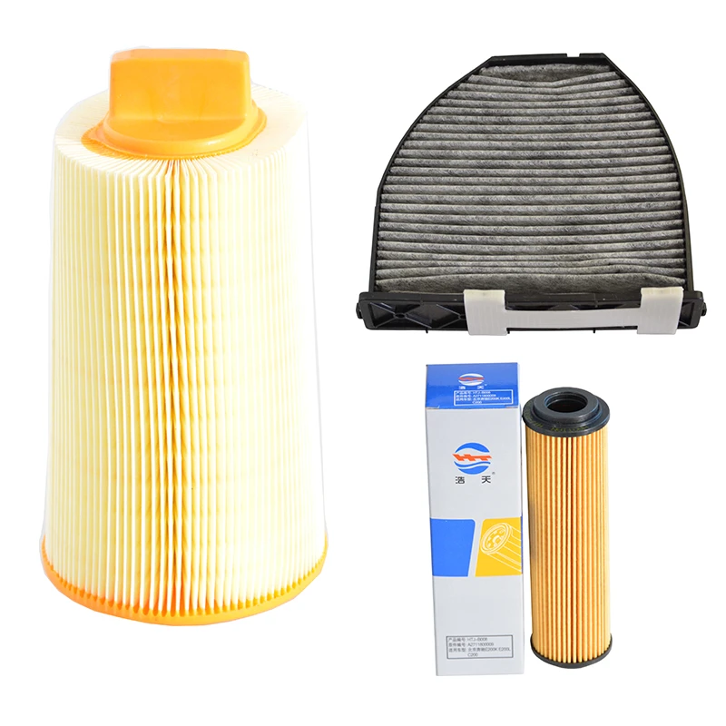 Air Filter Cabin Filter Oil Filter for For Mercedes Benz C180K W204