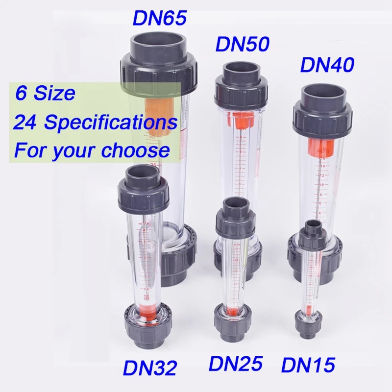 Lzs-50 (D) Vloeistofstroommeter van Het Type met Plastic Buis, Hoge Nauwkeurigheid Wate-stroommeter 1-10M³ / H-bereik, Geschikt voor Het Meten van Verschillende Vloeistoffen Lzs-50 (D) Vloeistofstroommeter van Het Type met Plastic Buis, Hoge Nauwkeurigheid Wate-stroommeter 1-10M³ / H-bereik, Geschikt voor Het Meten van Verschillende Vloeistoffen