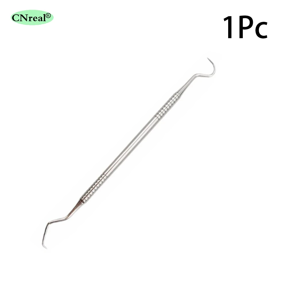 Crochet de sonde en acier inoxydable à double extrémité pour le nettoyage  des dents dentaires, grattoir à tartre dentaire, outil de soin, 1 à 5  pièces - AliExpress