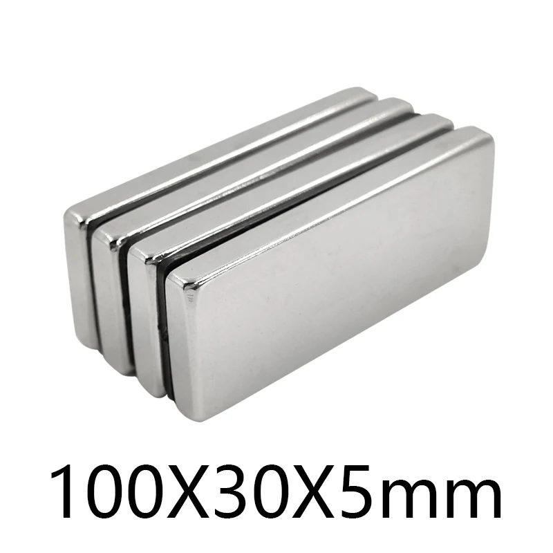 

1-5 шт., неодимовые магниты 100x30x5 N35 NdFeB, 100x30x5 мм