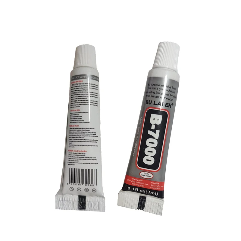6pcs B7000 3ml Mobile Phone Touch Screen Super Glue B-7000 Adhesive Telephone DIY Glue Repair Point Diamond Jewelry Glass Glue 4