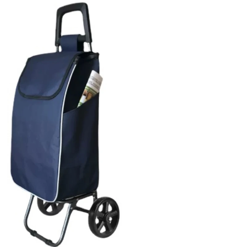 

Shopping Cart Folding Home Shopping Luggage Trolley Vegetable Basket Portable Elderly Supermarket Trailer Hand Trolley Cart