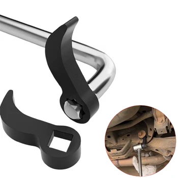 Angle Type Half Axle Disassembly Tool,Drive Pry bar Adapter used for Open-end Wrenches,Disassembling Axles Repair Tool 1