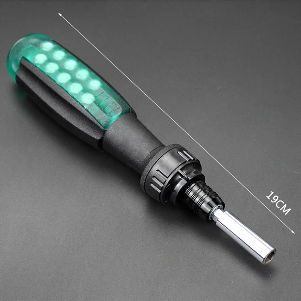 

11 In 1 Precision Ratchet Screwdriver Bits Combo Telescopic Screwdriver Repair Tool 19cm Length Portable Screwdriver Bits