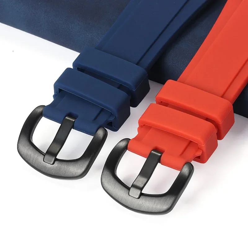 Premium Silicone Sports Watch Strap – Vibrant Multicolor Collection