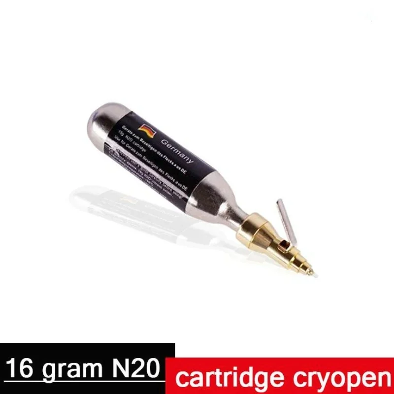 

Cryopen Liquid Nitrogen Spray Freeze N2O Cartridge Cryotherapy Cryo Pen 15g Cooling For Skin Spot Mole Removal