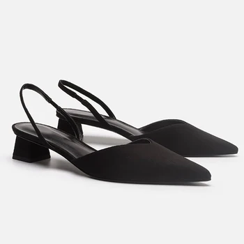Women Sandals 2022 Summer Pointed Toe High Heels Ladies Fashion Banquet Dress Wedding Party Pumps Designer Women Shoes - Image 4