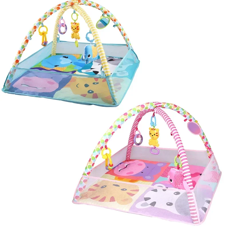 Baby Pedal Piano Toy Baby Music Fitness Frame Newborn 0-1 Year Old Fitness Device Children's Educational Mat For Babies Gym