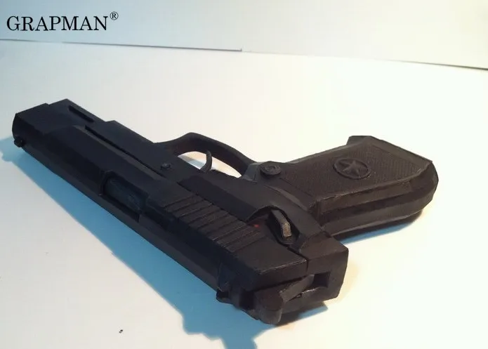 China Qsz-92 Pistol Paper Model Weapon Gun 3D Handmade Drawings Military Paper Spelling Toy 3d paper model paper jigsaw puzzle