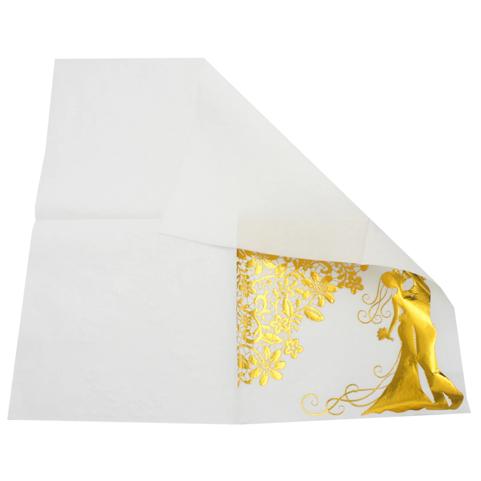 Serviettes De Table Personnalisées Pour Fête D'anniversaire, En Papier Avec  Noms Et Date En Feuille D'or, Tout Texte, Logo - Jetable Partie Vaisselle -  AliExpress