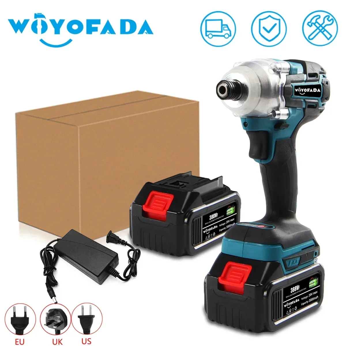 18V 350Nm Brushless Drill Cordless Electric Impact Wrench Rechargeable 1/4 Square Drive Wrench DIY Power Tool For Makita Battery ca ps800 dr dc10 dc coupler aa dummy battery usb drive power adapter cable for canon a1300 a1400 a800 a810 sx150 is sx160