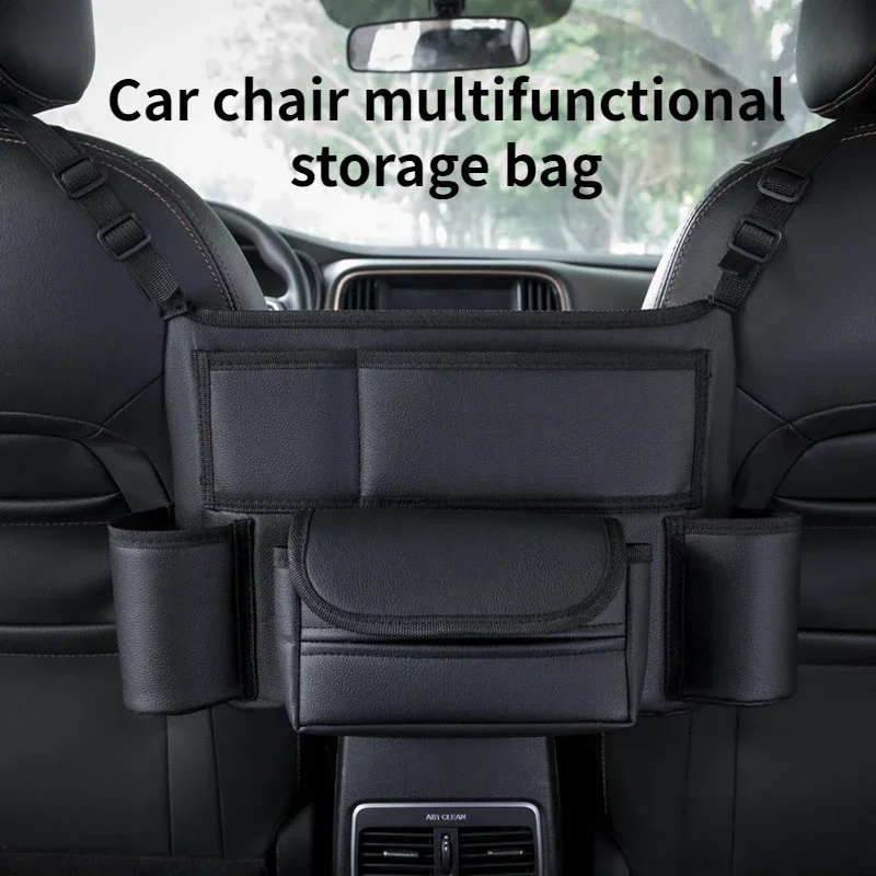 Upgraded Leather Car Seat Back Barrier Handbag Holder for Purse Storage –  SEAMETAL