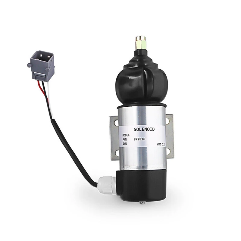 

12 В стопорный соленоид подходит для Volvo Penta TAMD60A TAMD60B TAMD60C 872826 1827650 запасные аксессуары