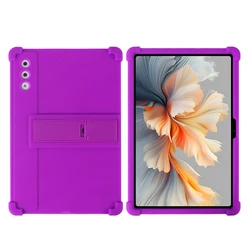 Thickened Anti-Drop Silicone Protective Case for Yoga Tab Plus TB520F (Purple)