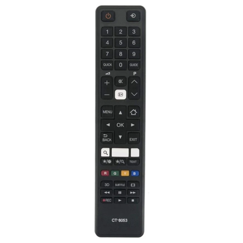 

Y1UB Ergonomic TV Remote Control for 48U7653DB 65U6663 55U6663 55 U7653 55 U6763 LED TV Simple Operation Remotes Replacement