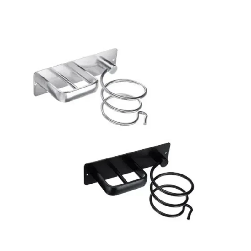 Hair Dryer Holder Organized Rack Wall Mounted Hair Straightener stand Bathroom Shelf Storage Shelves Accessories Shelves 6