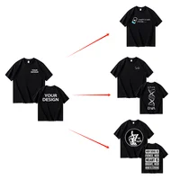 T-shirts en coton pour hommes et femmes, imprimés personnalisés, amples, décontractés, à la mode, personnalisez votre motif de Logo, gilet Camisole à manches courtes 2