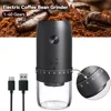 New Portable USB Electric Coffee Bean Grinder 40 Gears External Adjustable Rechargeable Grinders Household Mini Coffee Machine 3