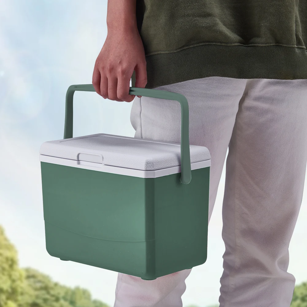 3/5/6/13L Portable Outdoor Incubator Large Capacity Food Storage Box Cooler Ice Bottle Cooler Mini Fridge Camping Refrigerator