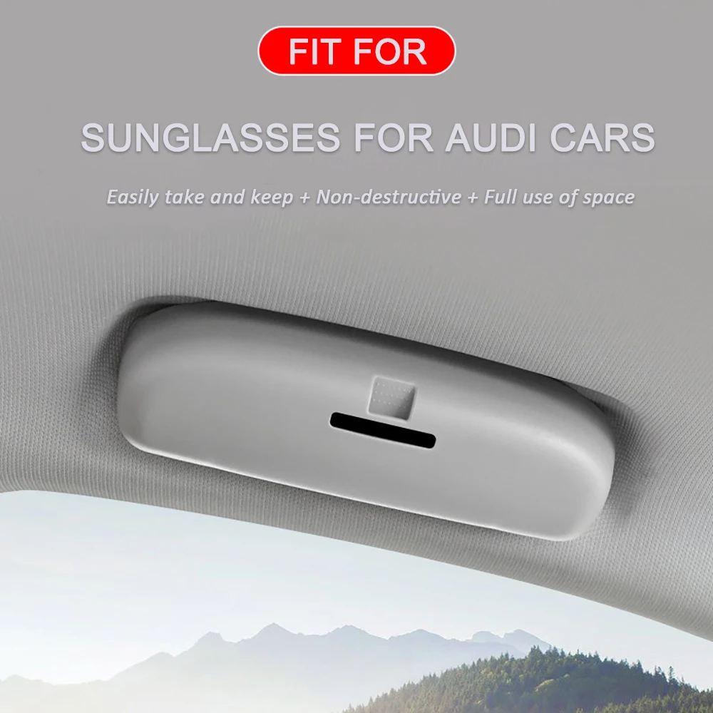 Premium Car Glasses Holder and Sunglass Case Accessory
