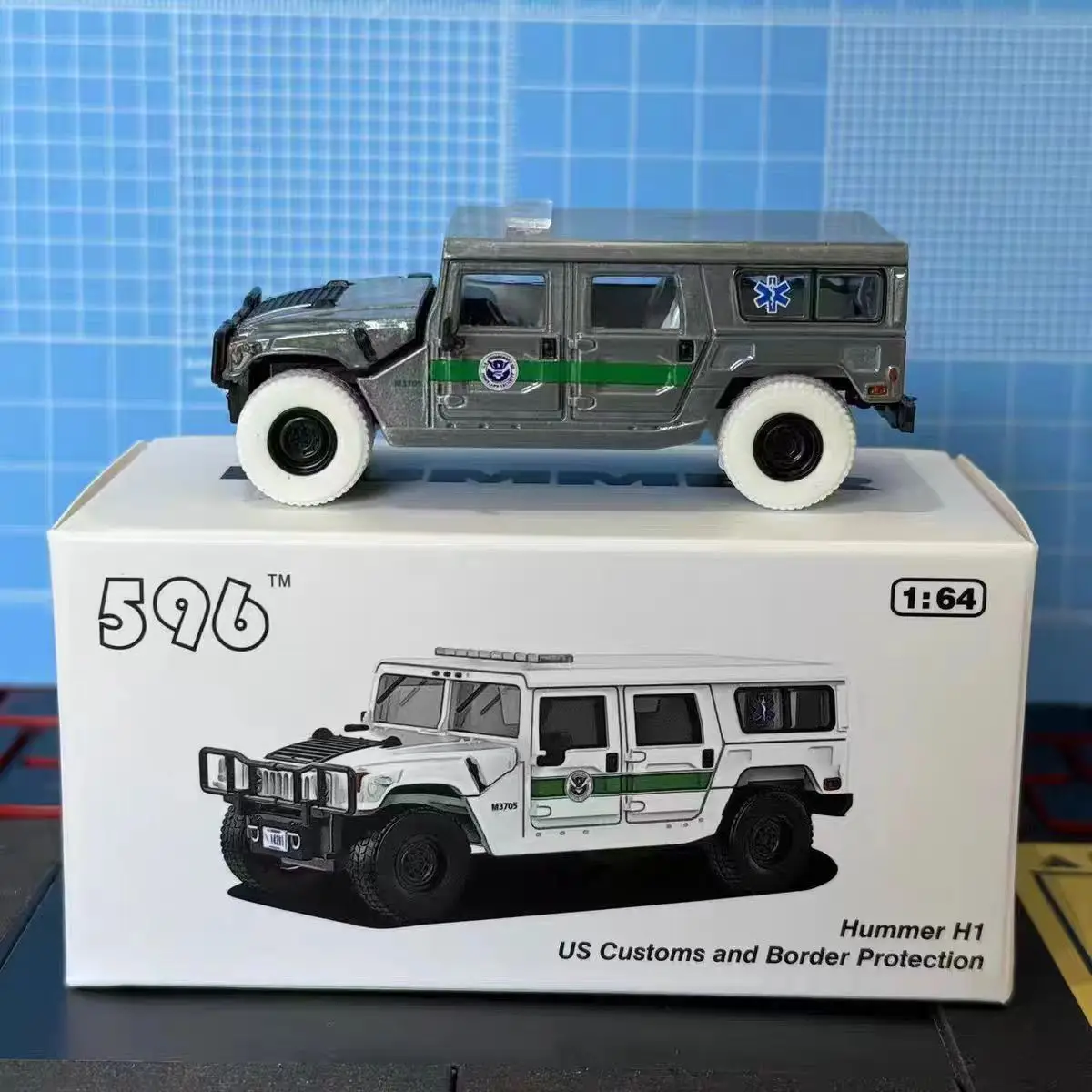 596 モデル 1:64 H1 合金車モデル - AliExpress