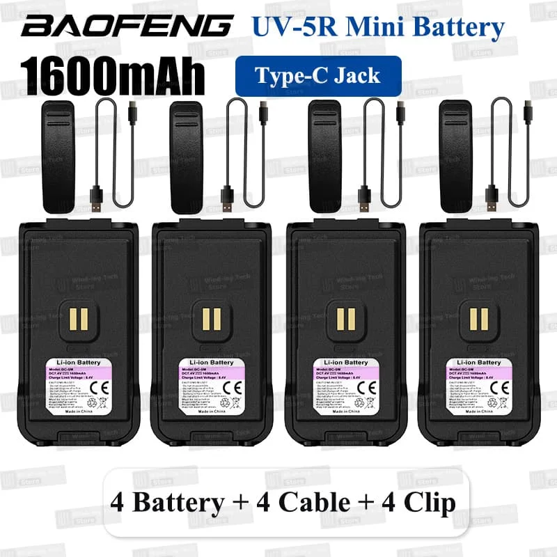  slider image of 1/2/4PCS Original Baofeng 5R